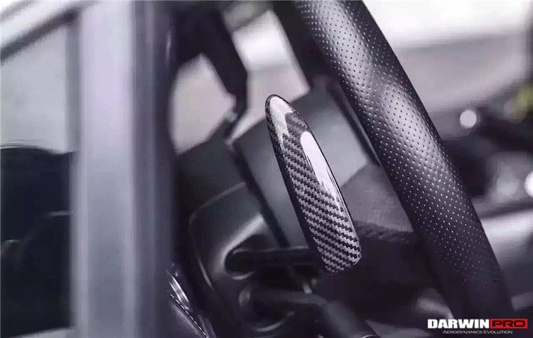 2004-2014 Lamborghini Gallardo Autoclave Carbon Fiber Shift Paddles - DarwinPRO Aerodynamics