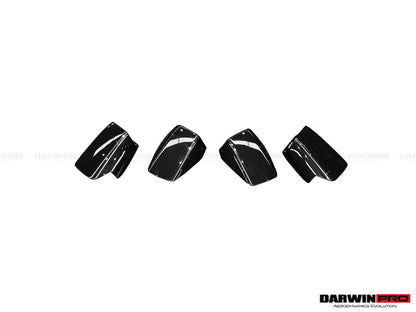 DarwinPRO 2015-2023 Lamborghini Huracan LP610 & LP580 & EVO Autoclave Carbon Fiber AC Panel Trim Replacement - DarwinPRO Aerodynamics