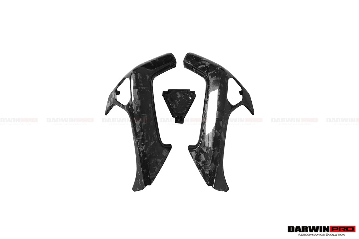 DarwinPRO 2015-2023 Lamborghini Huracan LP610 & LP580 & EVO Autoclave Carbon Fiber Door Handle - DarwinPRO Aerodynamics