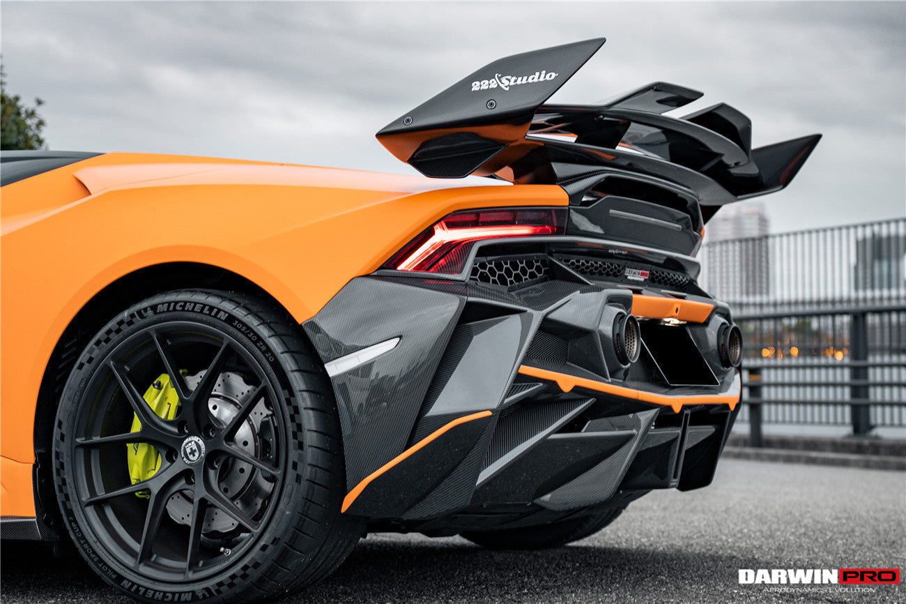 DarwinPRO 2015-2019 Lamborghini Huracan LP610 LP580 BKSSII Style Full Body Kit (NOT WIDE) - DarwinPRO Aerodynamics