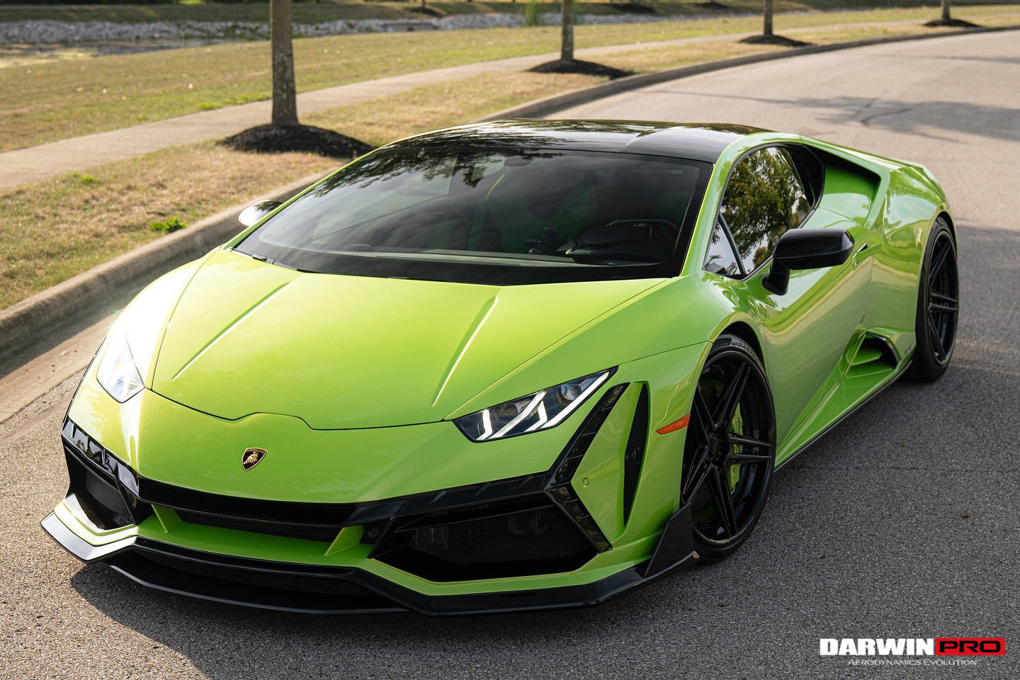 DarwinPRO 2015-2019 Lamborghini Huracan LP610 LP580 BKSSII Style Full Body Kit (NOT WIDE) - DarwinPRO Aerodynamics