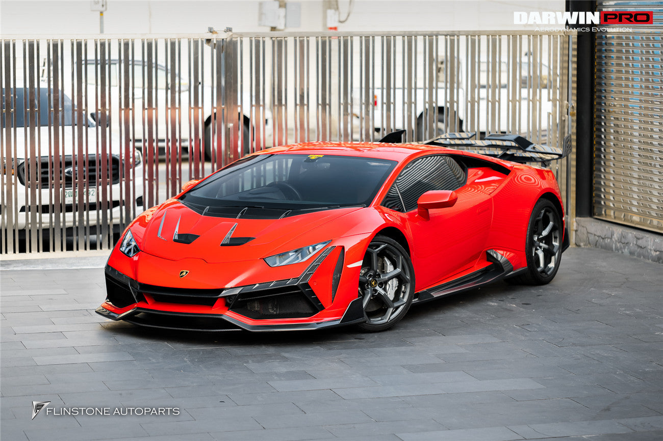 DarwinPRO 2015-2019 Lamborghini Huracan LP610 LP580 BKSSII Style Full Body Kit (NOT WIDE) - DarwinPRO Aerodynamics