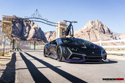 DarwinPRO 2019-2025 Lamborghini Huracan EVO Tecnica BKSSII Style Full Body Kit (NOT WIDE) - DarwinPRO Aerodynamics