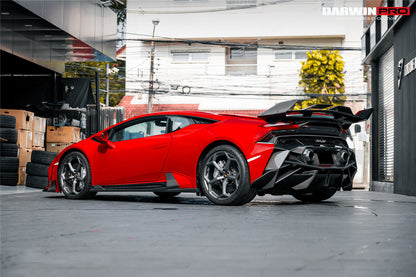 DarwinPRO 2015-2019 Lamborghini Huracan LP610 LP580 BKSSII Style Full Body Kit (NOT WIDE) - DarwinPRO Aerodynamics