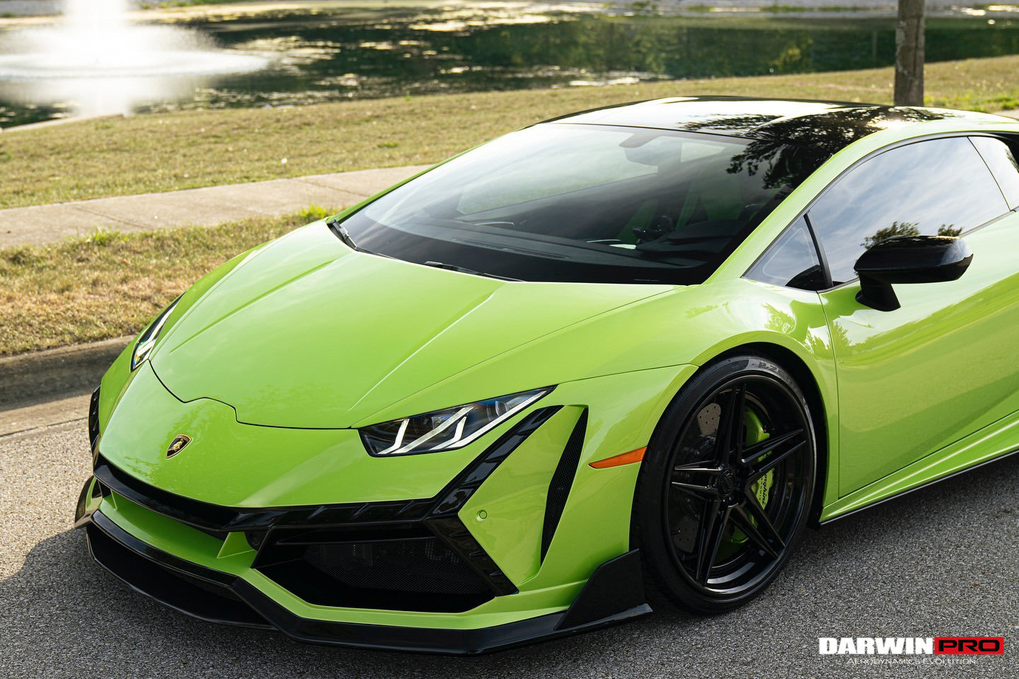 DarwinPRO 2019-2025 Lamborghini Huracan EVO Tecnica BKSSII Style Full Body Kit (NOT WIDE) - DarwinPRO Aerodynamics