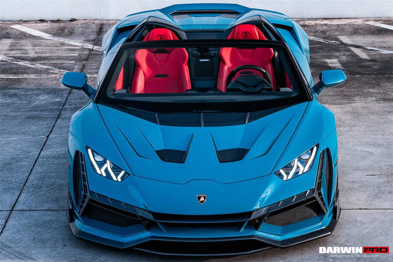 DarwinPRO 2015-2019 Lamborghini Huracan LP610 LP580 BKSSII Style Full Body Kit (NOT WIDE) - DarwinPRO Aerodynamics