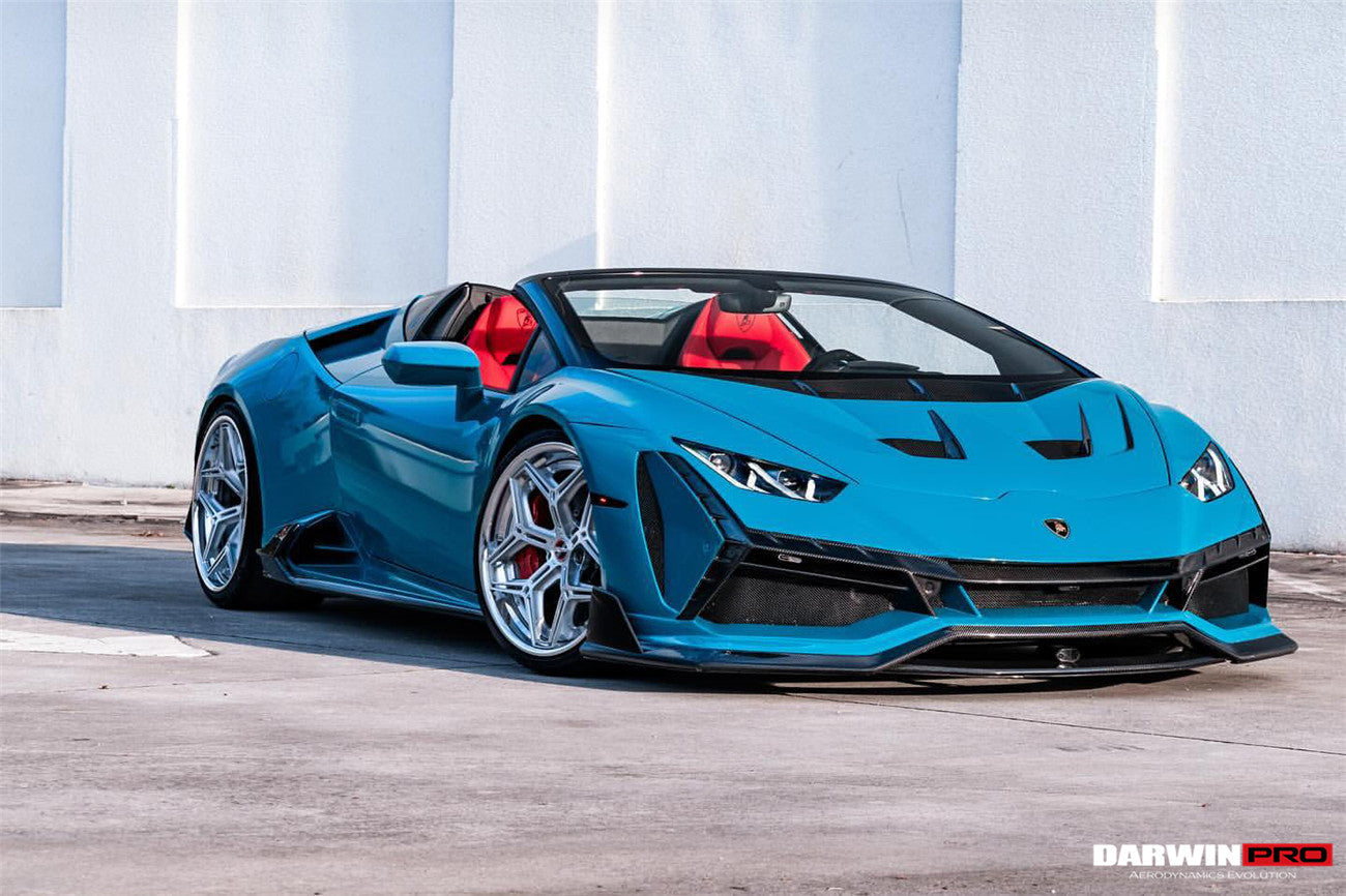 DarwinPRO 2019-2025 Lamborghini Huracan EVO Tecnica BKSSII Style Full Body Kit (NOT WIDE) - DarwinPRO Aerodynamics