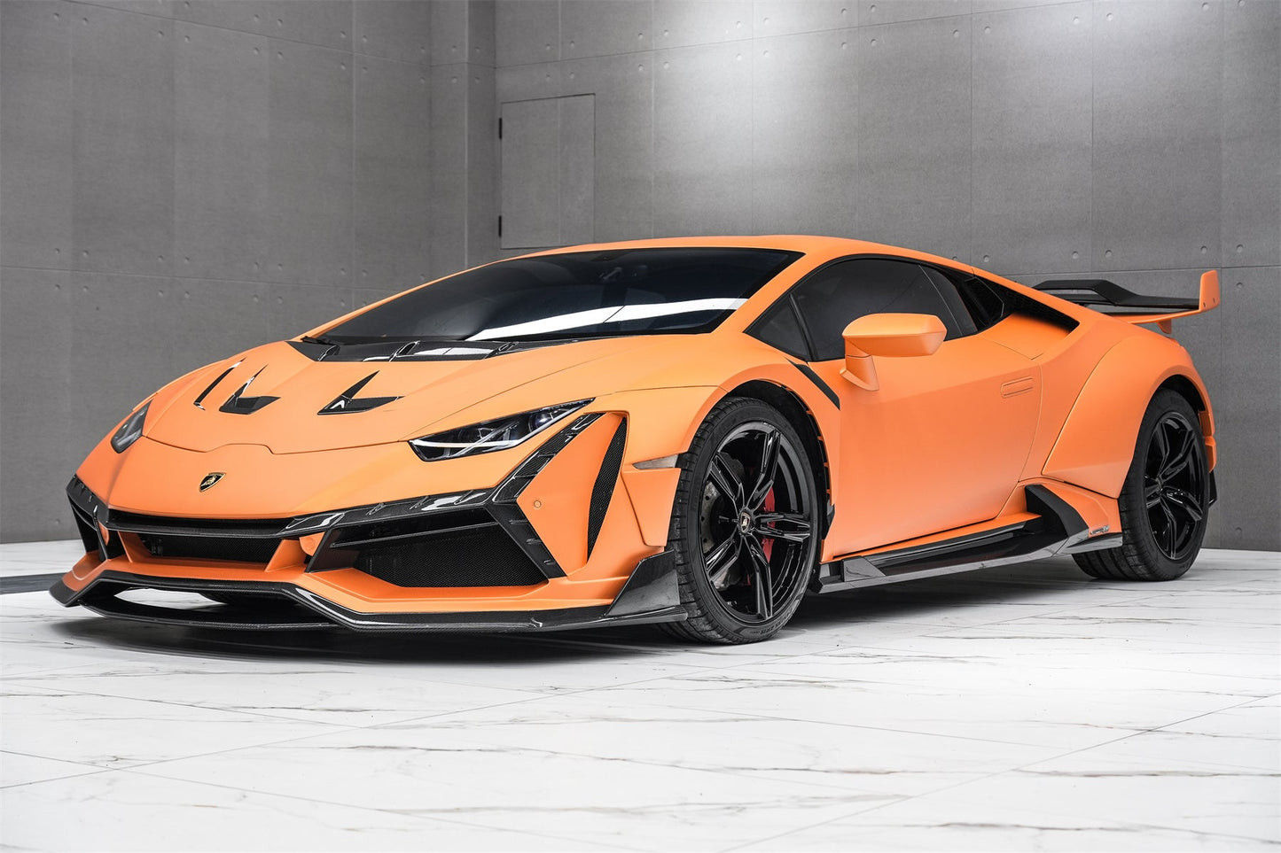 DarwinPRO 2015-2019 Lamborghini Huracan LP610 LP580 Coupe Only BKSSII Style Full Wide Body Kit - DarwinPRO Aerodynamics