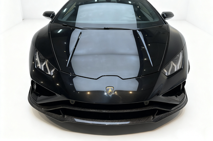 DarwinPRO 2019-2025 Lamborghini Huracan EVO RWD ADV2 Style Dry Carbon Front Lip - DarwinPRO Aerodynamics