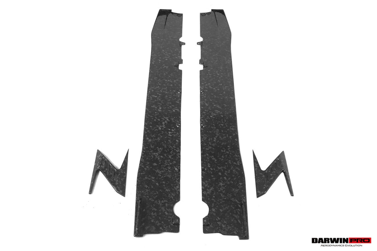 DarwinPRO 2019-2025 Lamborghini Huracan EVO ADV2 Style Autoclave Carbon Side Skirts