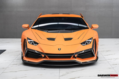 DarwinPRO 2019-2023 Lamborghini Huracan EVO Coupe Only BKSSII Style Full Wide Body Kit - DarwinPRO Aerodynamics