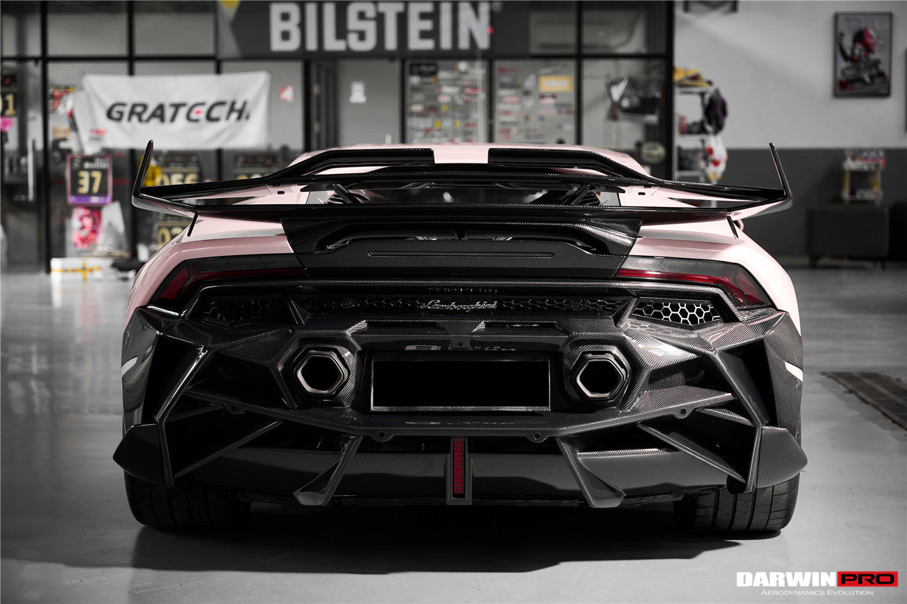 DarwinPRO 2019-2025 Lamborghini Huracan EVO Tecnica BKSSII Style Full Body Kit (NOT WIDE) - DarwinPRO Aerodynamics