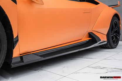DarwinPRO 2019-2023 Lamborghini Huracan EVO Coupe Only BKSSII Style Full Wide Body Kit - DarwinPRO Aerodynamics
