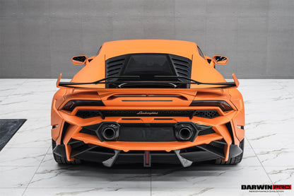 DarwinPRO 2019-2023 Lamborghini Huracan EVO Coupe Only BKSSII Style Full Wide Body Kit - DarwinPRO Aerodynamics