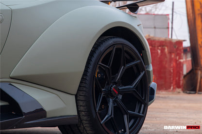 DarwinPRO 2015-2019 Lamborghini Huracan LP610 LP580 Coupe Only BKSSII Style Full Wide Body Kit - DarwinPRO Aerodynamics
