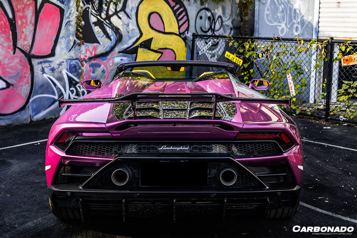 2019-2023 Lamborghini Huracan EVO OD Style Dry Carbon Rear Diffuser