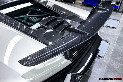 2015-2020 Lamborghini Huracan LP610 | LP580 Performante Style Carbon Fiber Spoiler Wing - DarwinPRO Aerodynamics