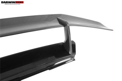 2015-2025 Lamborghini Huracan LP610 | LP580 | EVO | Tecnica Performante Style Carbon Fiber Spoiler Wing With Base - DarwinPRO Aerodynamics