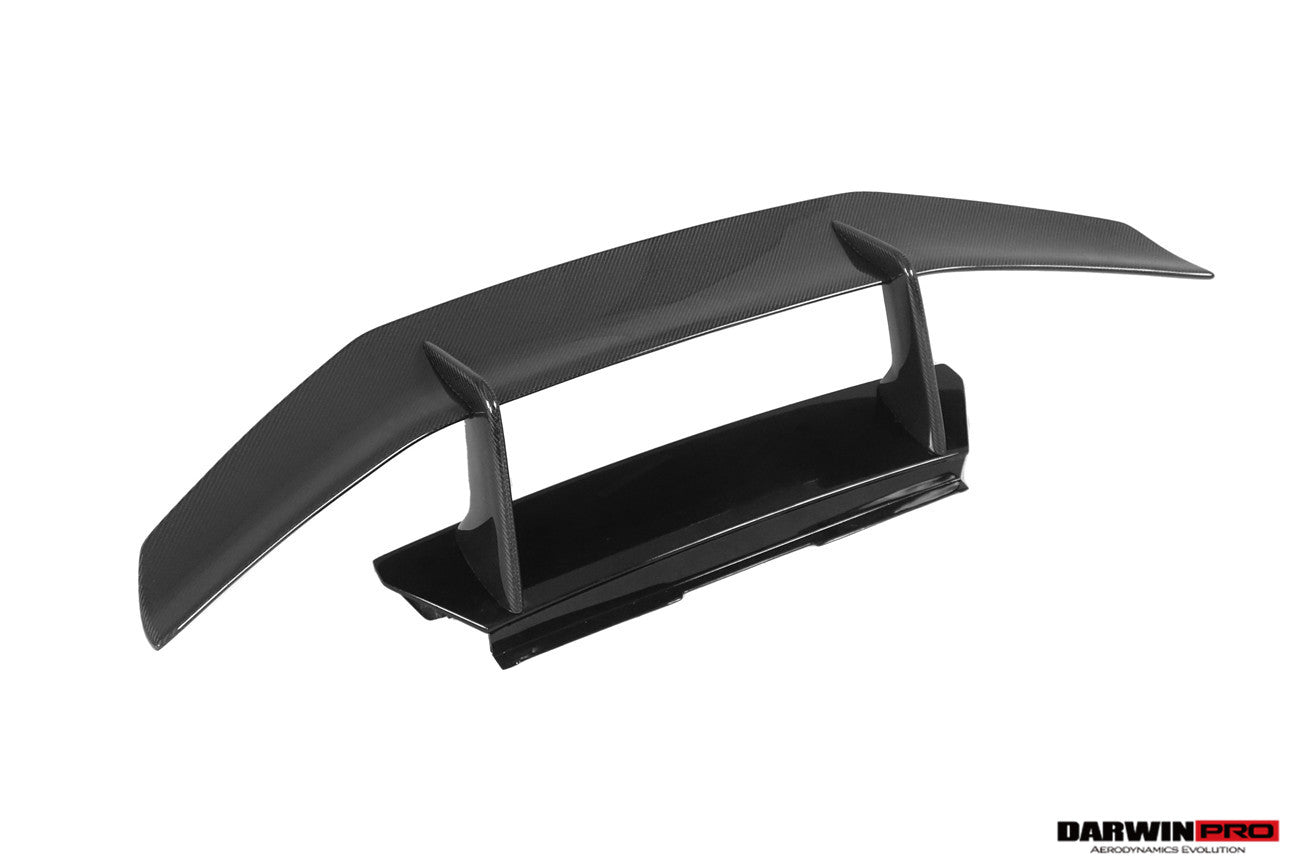 2015-2025 Lamborghini Huracan LP610 | LP580 | EVO | Tecnica Performante Style Carbon Fiber Spoiler Wing With Base - DarwinPRO Aerodynamics