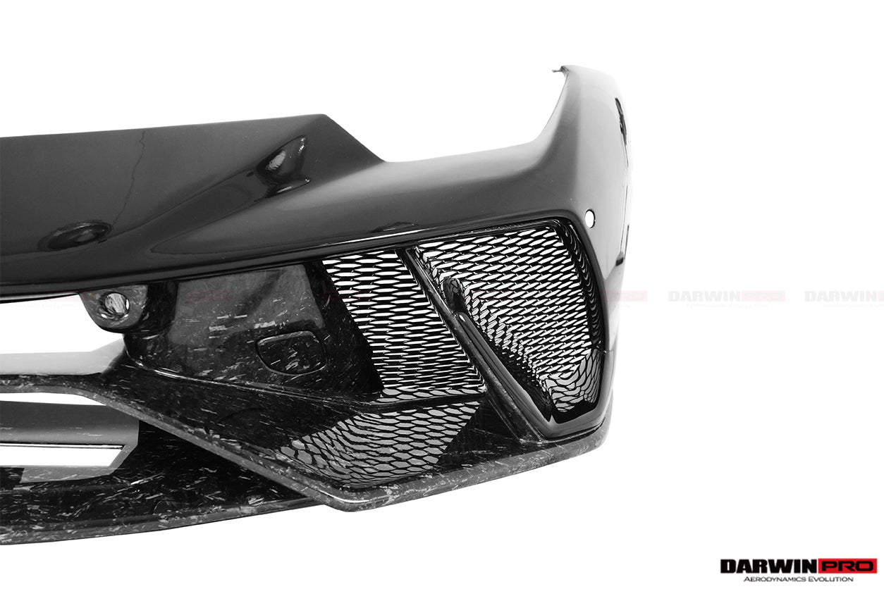 2015-2019 Lamborghini Huracan LP610 & LP580 Performante Style Partial Carbon Fiber Aero - Full Kit - DarwinPRO Aerodynamics