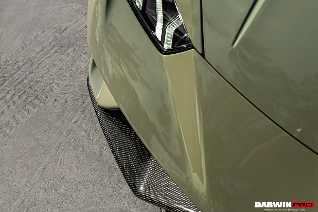 2015-2019 Lamborghini Huracan LP610 & LP580 Performante Style Partial Carbon Fiber Aero - Full Kit - DarwinPRO Aerodynamics