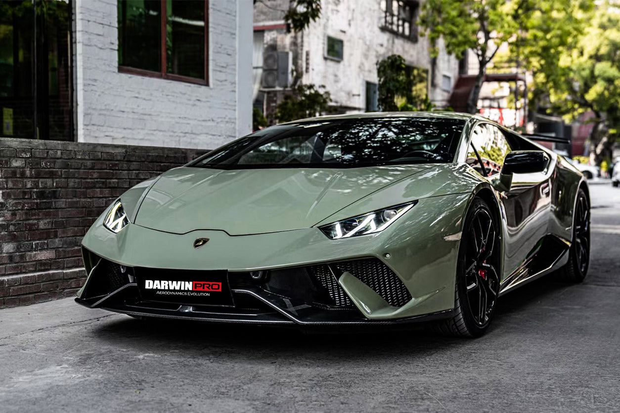 2015-2025 Lamborghini Huracan LP610 & LP580 & EVO & STO & Tecnica PEVO Style Side Skirts - DarwinPRO Aerodynamics