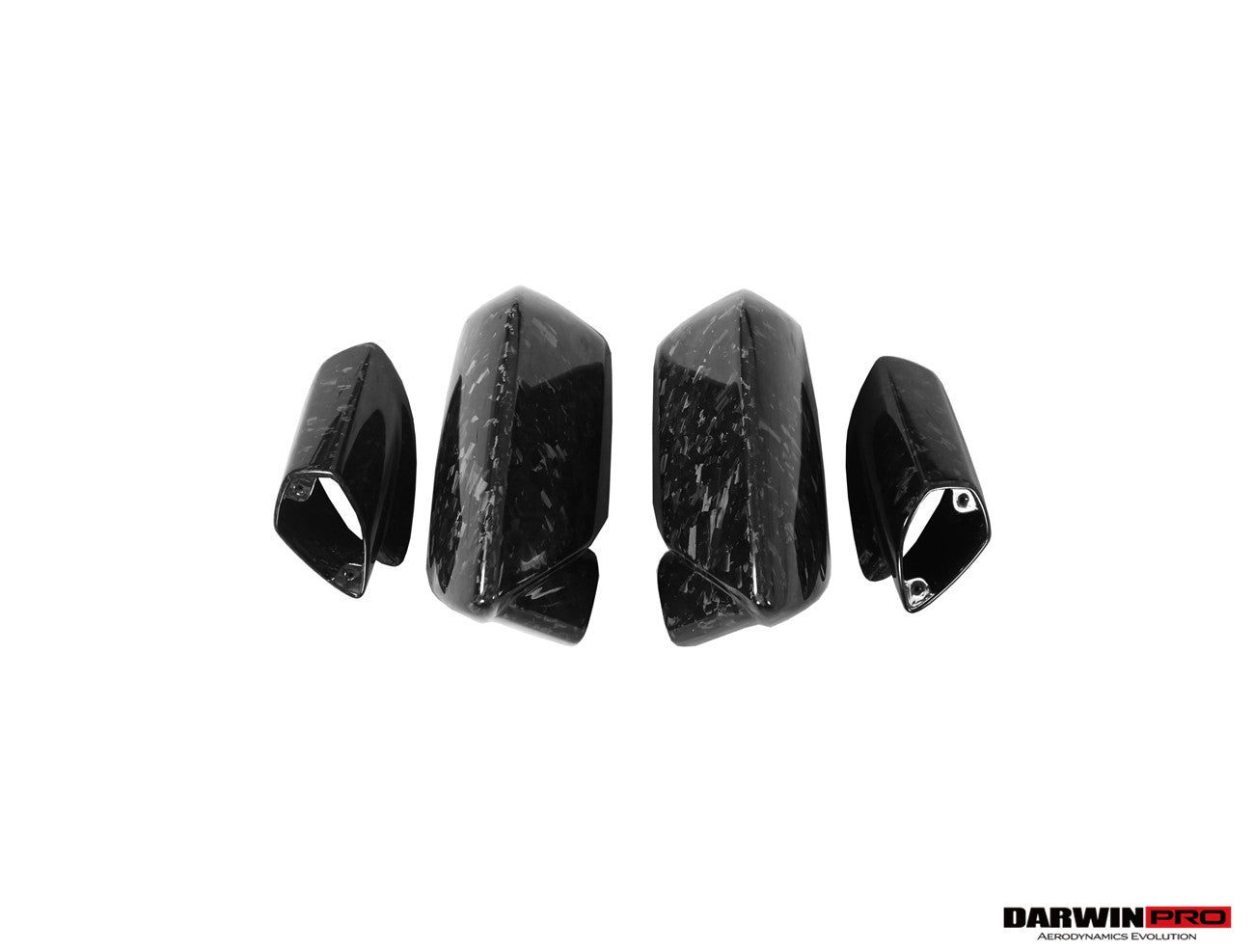 2015-2023 Lamborghini Huracan LP610 & LP580 & EVO & STO & PERFORMANTE Autoclave Carbon Fiber Mirror Housing Repalcement - DarwinPRO Aerodynamics