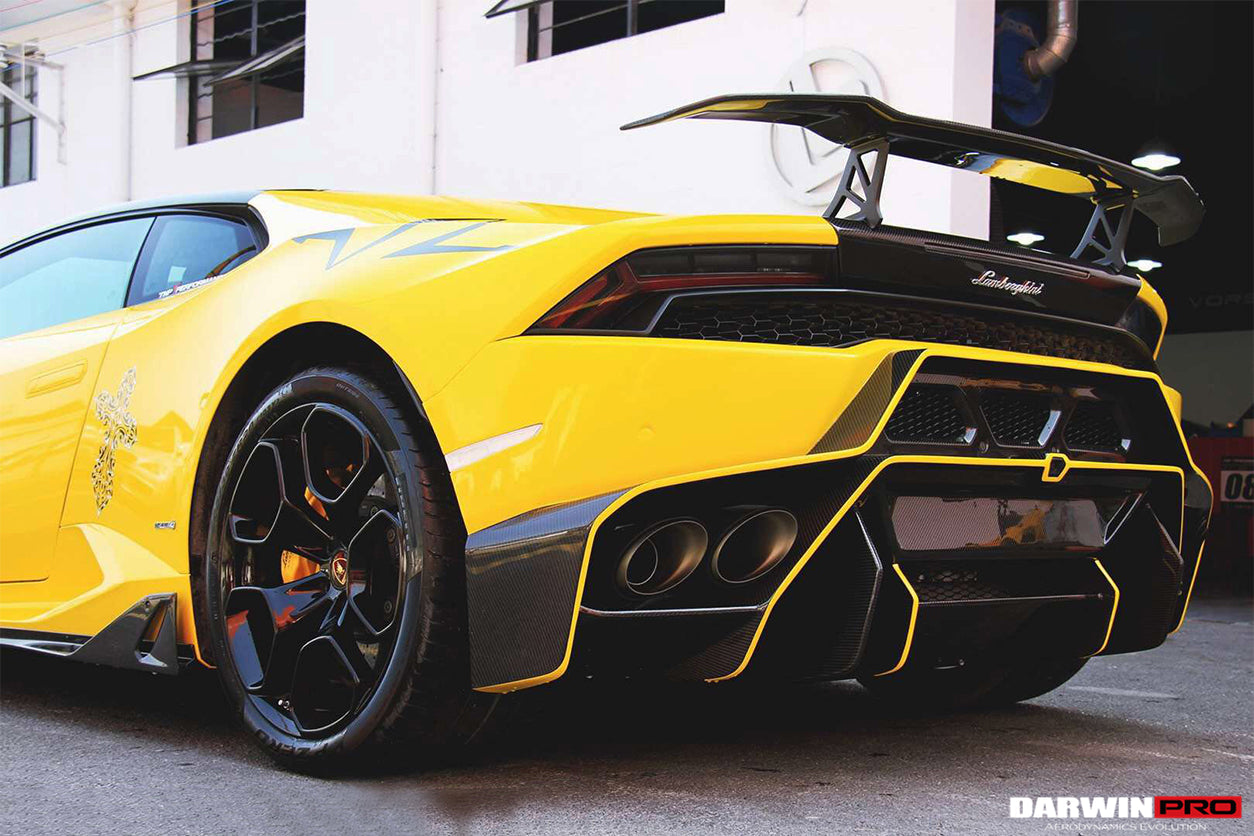 2015-2020 Lamborghini Huracan LP610 OE Style Carbon Rear Bumper Grille