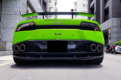 2015-2025 Lamborghini Huracan LP610 & LP580 & EVO & Tecnica AO Style Carbon Fiber Trunk Spoiler Wing