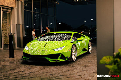 DarwinPRO 2019-2023 Lamborghini Huracan EVO 4WD ONLY BKSS Style Carbon Front Lip