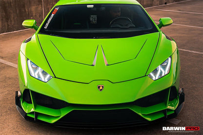 DarwinPRO 2019-2023 Lamborghini Huracan EVO 4WD ONLY BKSS Style Carbon Front Lip