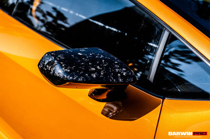 2015-2023 Lamborghini Huracan LP610 & LP580 & EVO & STO & PERFORMANTE Autoclave Carbon Fiber Mirror Housing Repalcement - DarwinPRO Aerodynamics