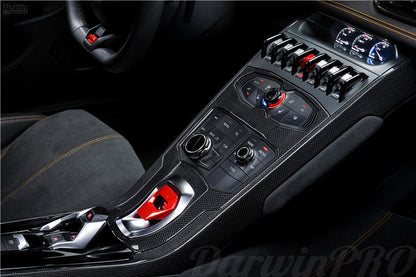 DarwinPRO 2015-2019 Lamborghini Huracan LP610 & LP580 & EVO Autoclave Carbon Fiber Center Console Tunnel - DarwinPRO Aerodynamics