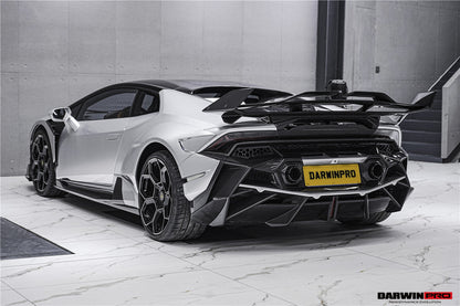 DarwinPRO 2019-2023 Lamborghini Huracan EVO Coupe Only BKSSII Style Full Wide Body Kit - DarwinPRO Aerodynamics