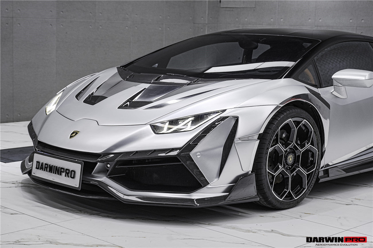 DarwinPRO 2019-2023 Lamborghini Huracan EVO Coupe Only BKSSII Style Full Wide Body Kit - DarwinPRO Aerodynamics