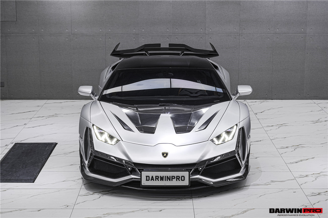 DarwinPRO 2015-2019 Lamborghini Huracan LP610 LP580 Coupe Only BKSSII Style Full Wide Body Kit - DarwinPRO Aerodynamics
