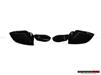 2015-2023 Lamborghini Huracan LP610 & LP580 & EVO & STO & PERFORMANTE Autoclave Carbon Fiber Mirror Housing Repalcement - DarwinPRO Aerodynamics