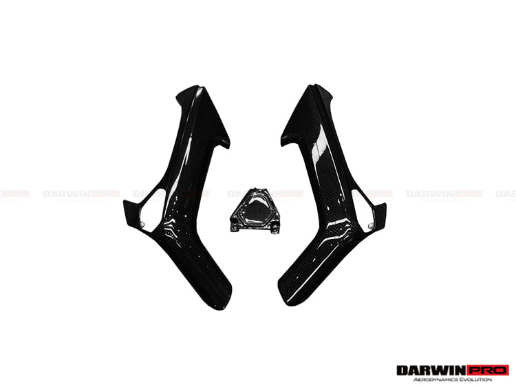 DarwinPRO 2015-2023 Lamborghini Huracan LP610 & LP580 & EVO Autoclave Carbon Fiber Door Handle - DarwinPRO Aerodynamics
