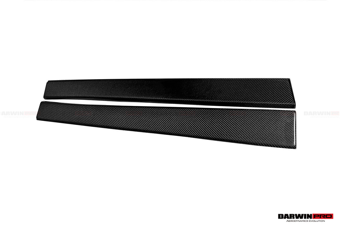 2001-2010 Lamborghini Murcielago SV Style Carbon Fiber Door Sills Steps Cover - DarwinPRO Aerodynamics