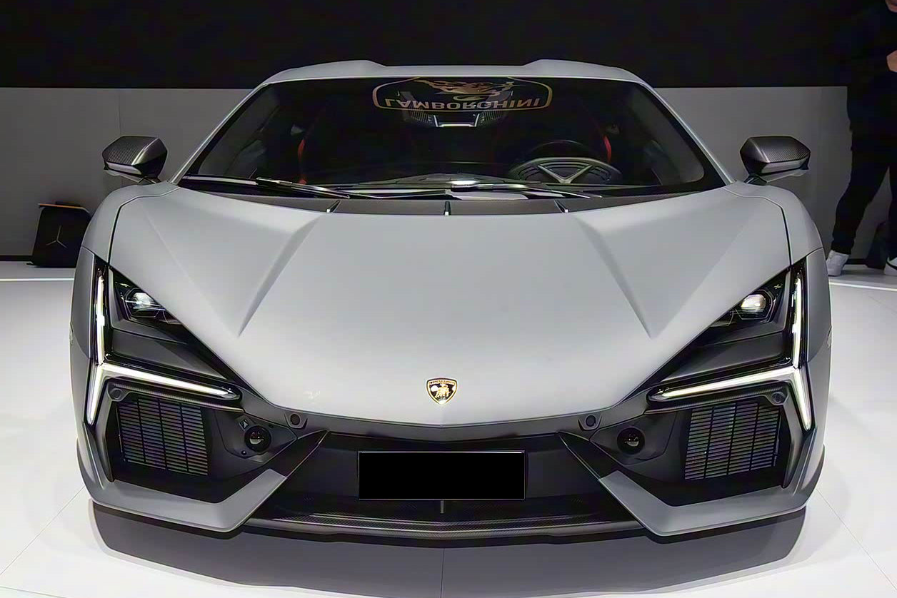 DarwinPRO 2023-UP Lamborghini Revuelto OE Style Autoclave Carbon Fiber Front Hood Trims