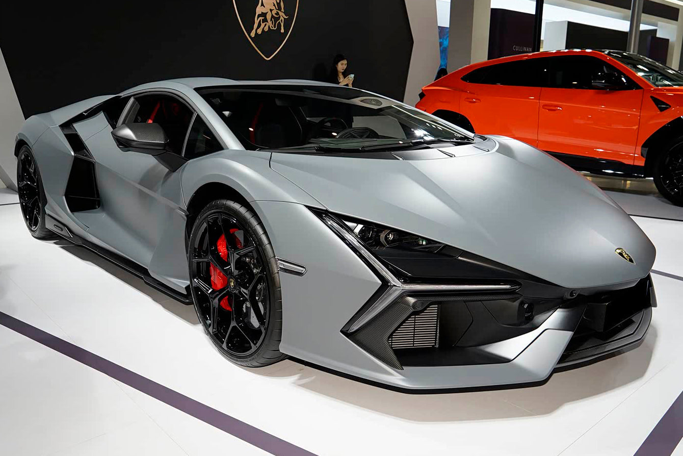 DarwinPRO 2023-UP Lamborghini Revuelto OE Style Autoclave Carbon Fiber Door Canards
