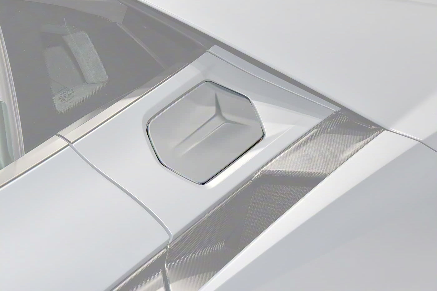 DarwinPRO 2023-UP Lamborghini Revuelto OE Style Autoclave Carbon Fiber Replacement Fuel Cap