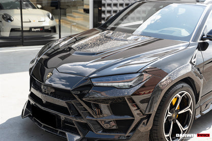 DarwinPRO 2018-2025 Lamborghini URUS BKSS Part Carbon Fiber Hood And Front Bumper | Fits URUS, S, Performante