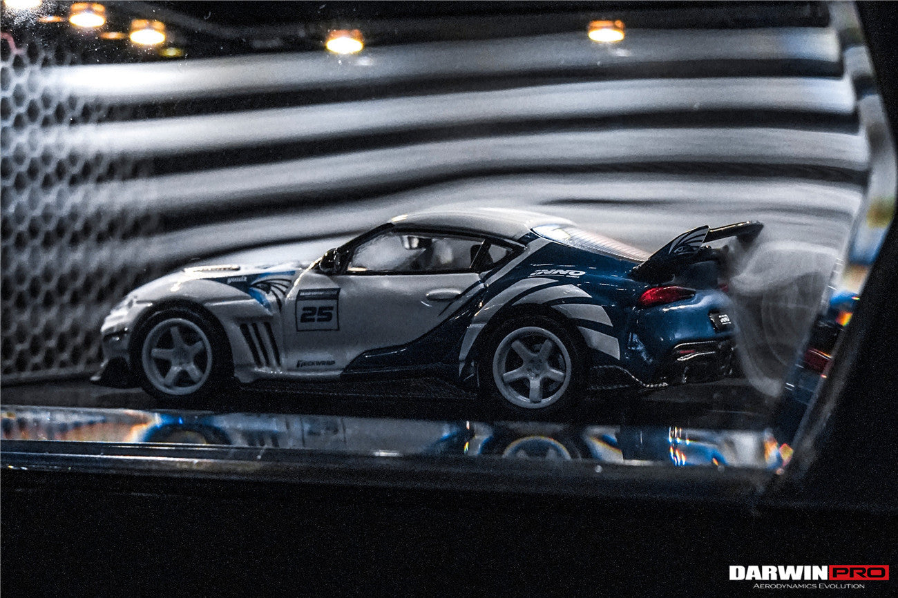 Limited Edition 1:64 Scale Diecast Toyota GR Supra A90 A91 Wide Body Model | Darwinpro BKSSII Carbon Fiber Kit