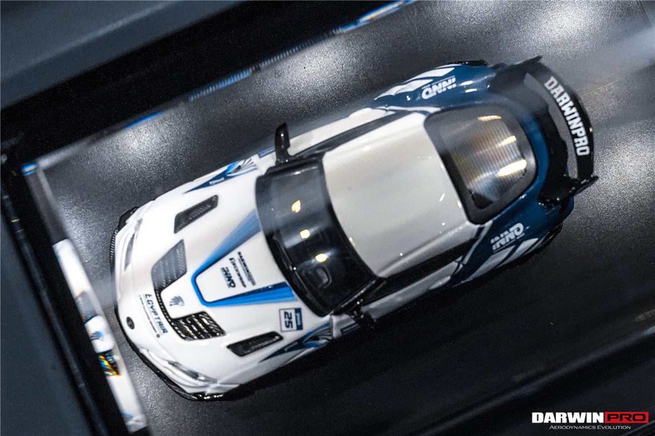 Limited Edition 1:64 Scale Diecast Toyota GR Supra A90 A91 Wide Body Model | Darwinpro BKSSII Carbon Fiber Kit