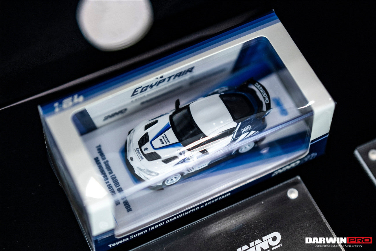 Limited Edition 1:64 Scale Diecast Toyota GR Supra A90 A91 Wide Body Model | Darwinpro BKSSII Carbon Fiber Kit