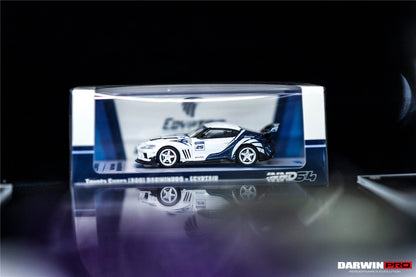 Limited Edition 1:64 Scale Diecast Toyota GR Supra A90 A91 Wide Body Model | Darwinpro BKSSII Carbon Fiber Kit