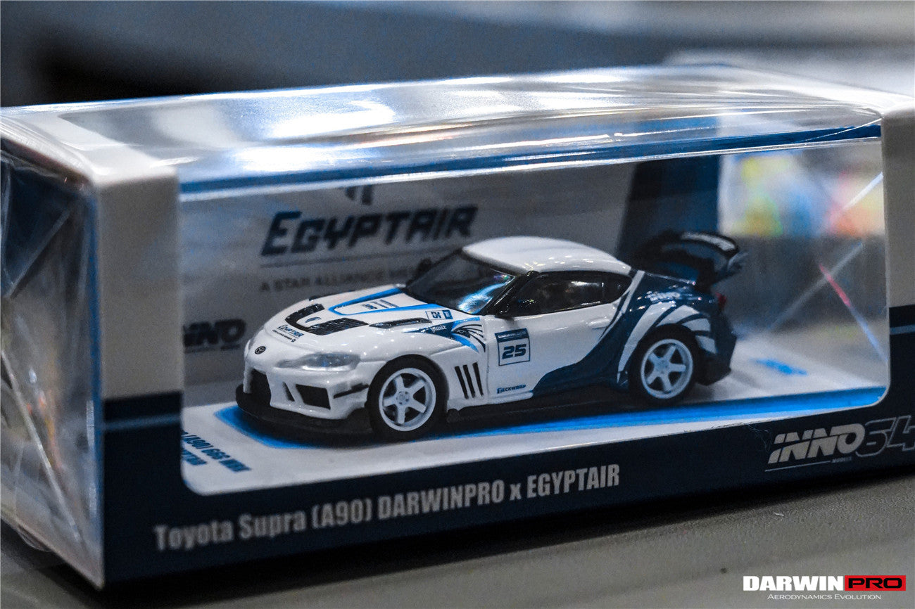 Limited Edition 1:64 Scale Diecast Toyota GR Supra A90 A91 Wide Body Model | Darwinpro BKSSII Carbon Fiber Kit