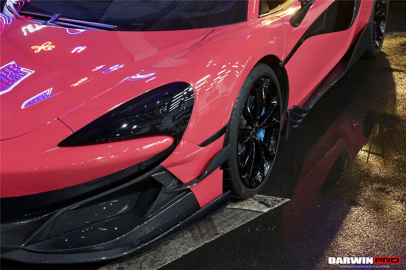 DarwinPRO 2015-2021 McLaren 540C BKSS Style Carbon Fiber Front Lip - DarwinPRO Aerodynamics