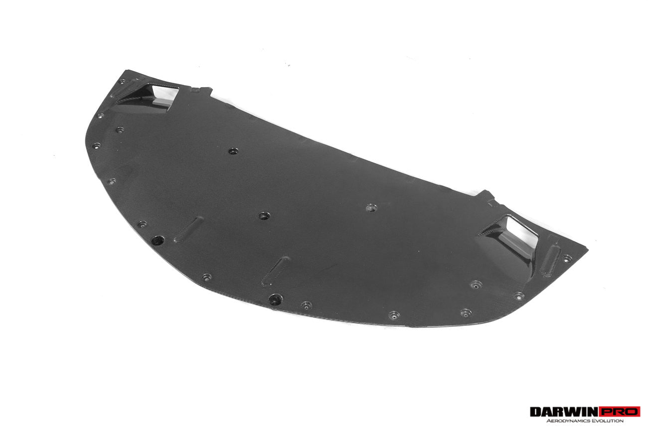DarwinPRO 2015-2020 McLaren 540C & 570S Convert 600LT Carbon Fiber Front Bumper Lip With Undertray - DarwinPRO Aerodynamics